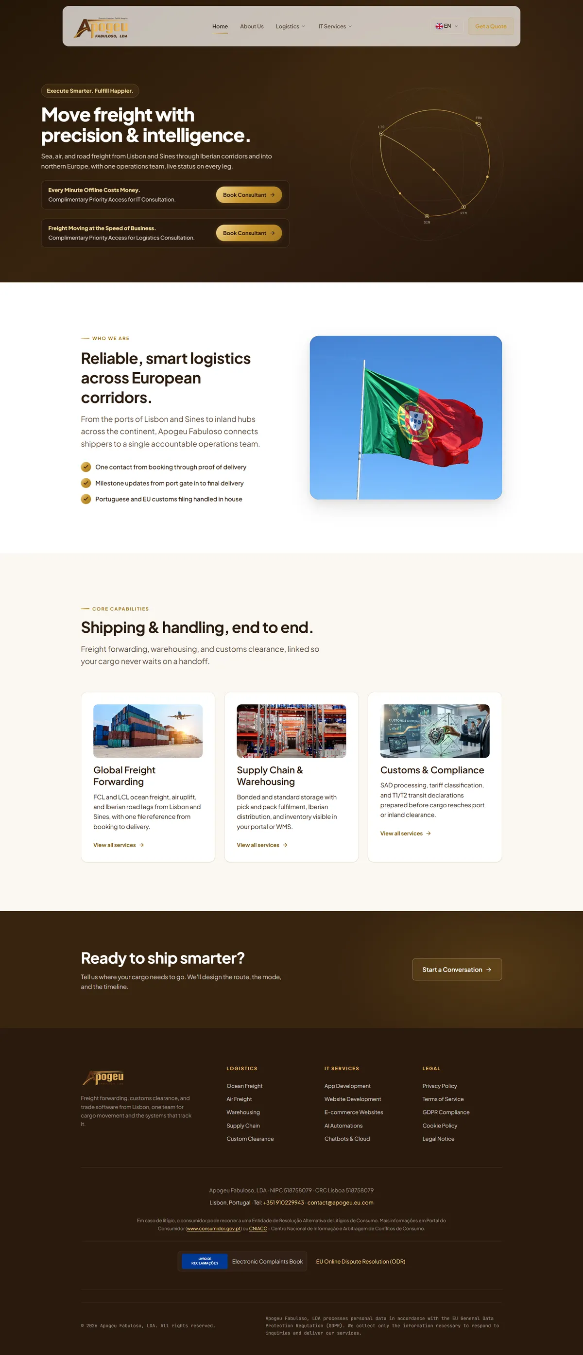 Apogeu full homepage screenshot